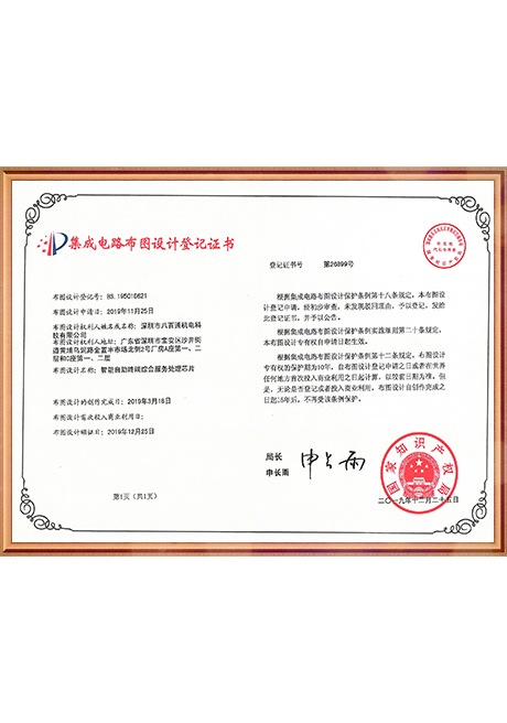 Certificate Of Honor